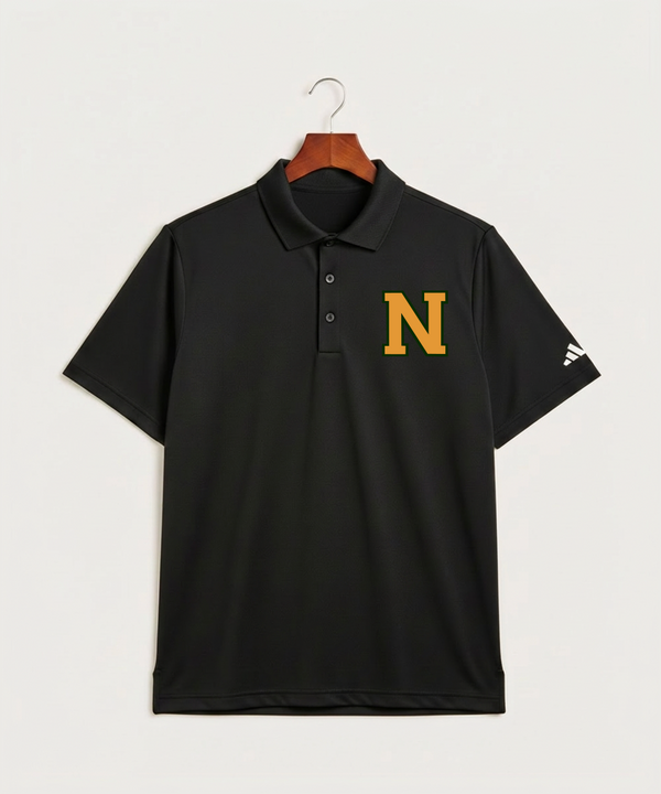 Nevis High School Volleyball (Girls) - Black Polo - Left Chest