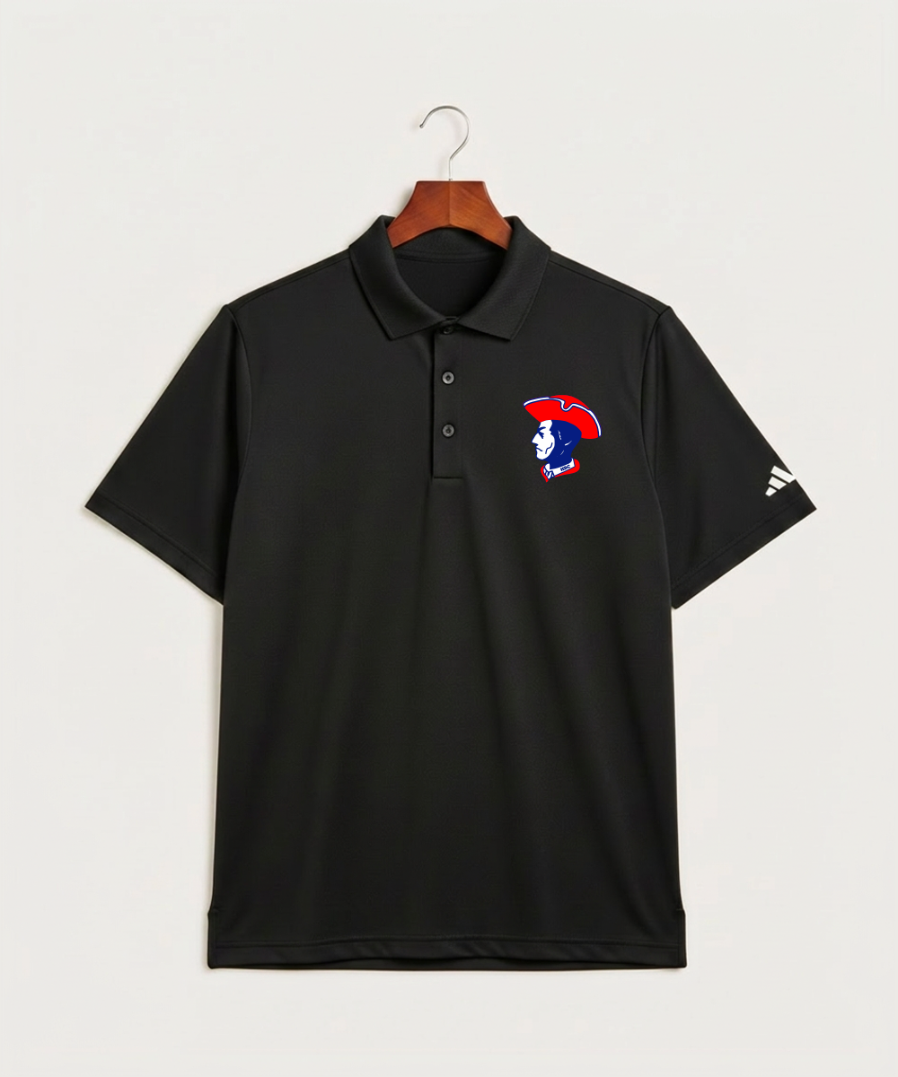 Hills-Beaver Creek High School Volleyball (Girls) - Black Polo - Left Chest
