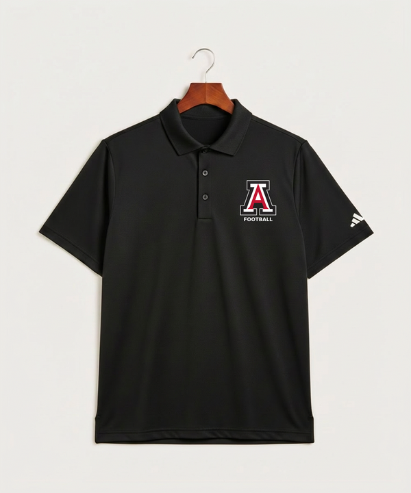 Amboy Football general - Black Polo - Left Chest
