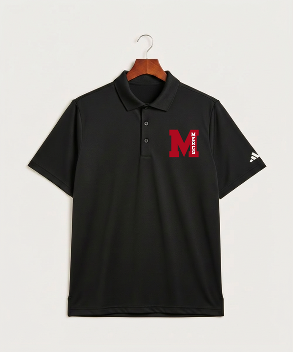 Mcgregor High School Volleyball (Girls) - Black Polo - Left Chest