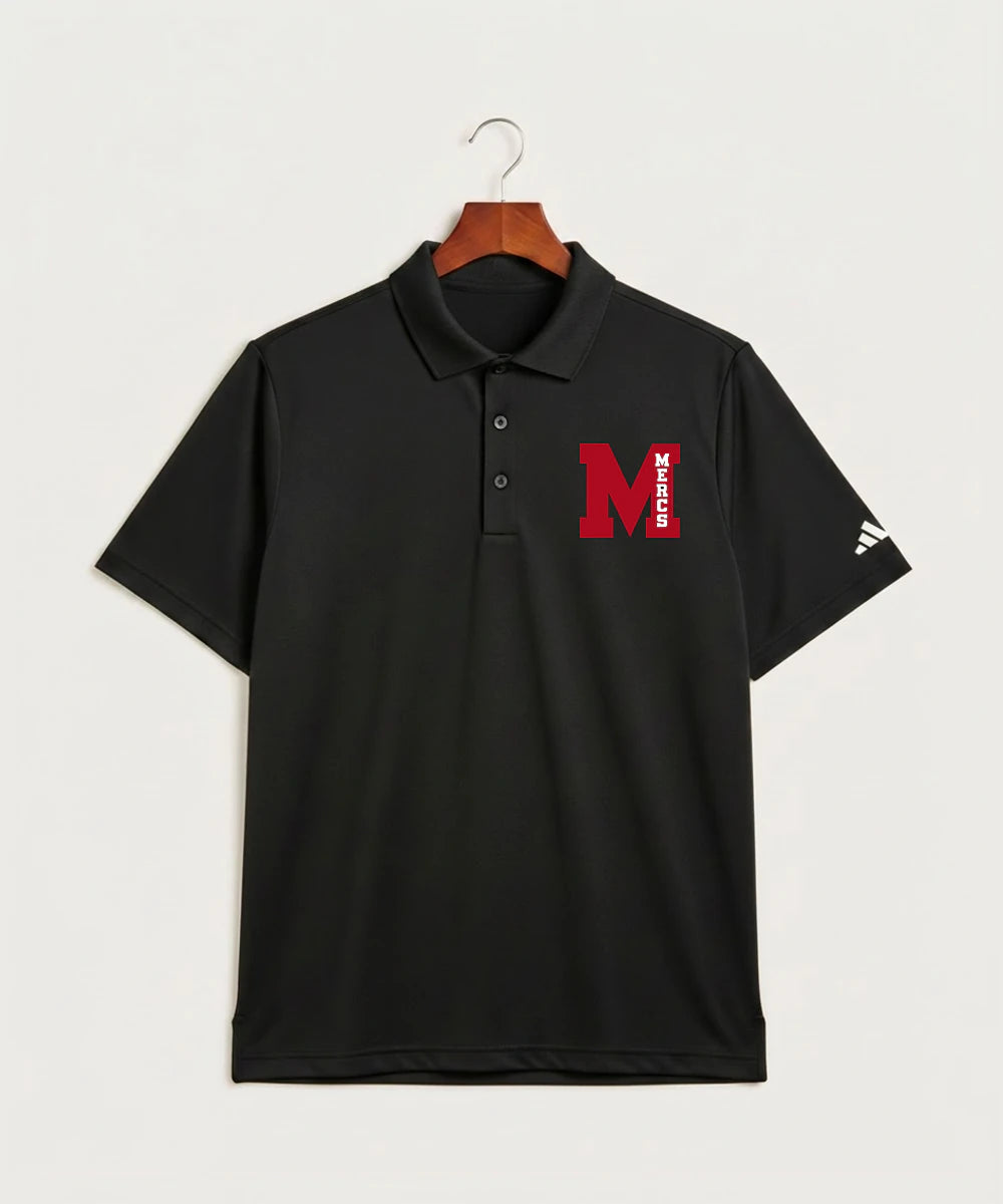 Mcgregor High School Volleyball (Girls) - Black Polo - Left Chest
