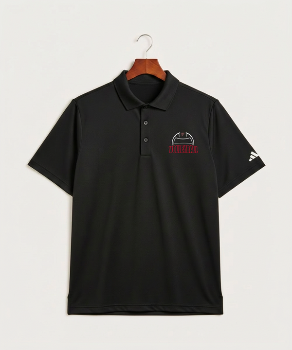 Cannon Falls High School Volleyball (Girls) - Black Polo - Left Chest