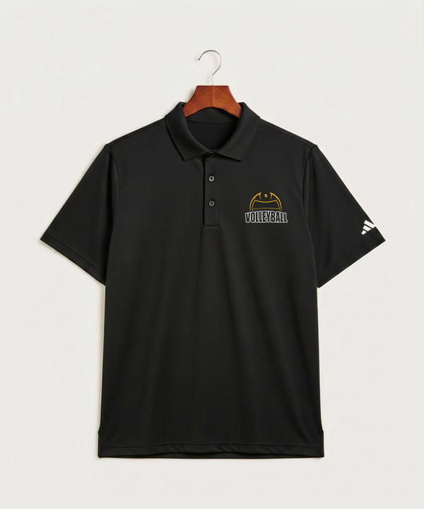 Hayfield High School Volleyball (Girls) - Black Polo - Left Chest