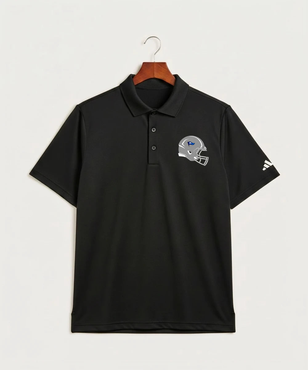Red Lake County Central Football (Boys) - Black Polo - Left Chest