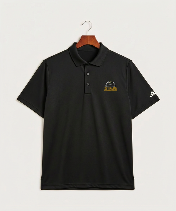 Ashwaubenon High School Volleyball (Sandbox) - Black Polo - Left Chest