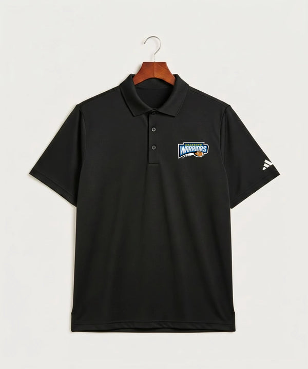 Macktown Warriors Football (Boys) - Black Polo - Left Chest