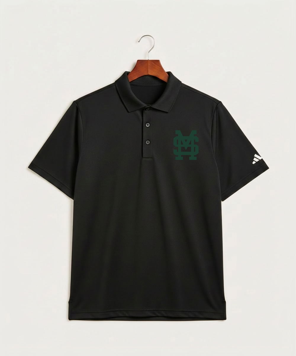 Sleepy Eye St. Mary's High School Athletics - Black Polo - Left Chest