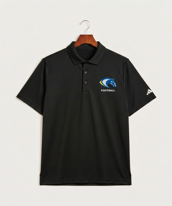 Riverside High School Football general - Black Polo - Left Chest