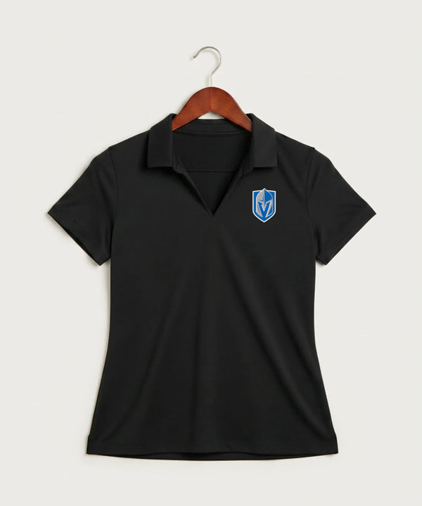 Lake Crystal-Welcome-Memorial High School Football (Boys) - Black Polo - Left Chest