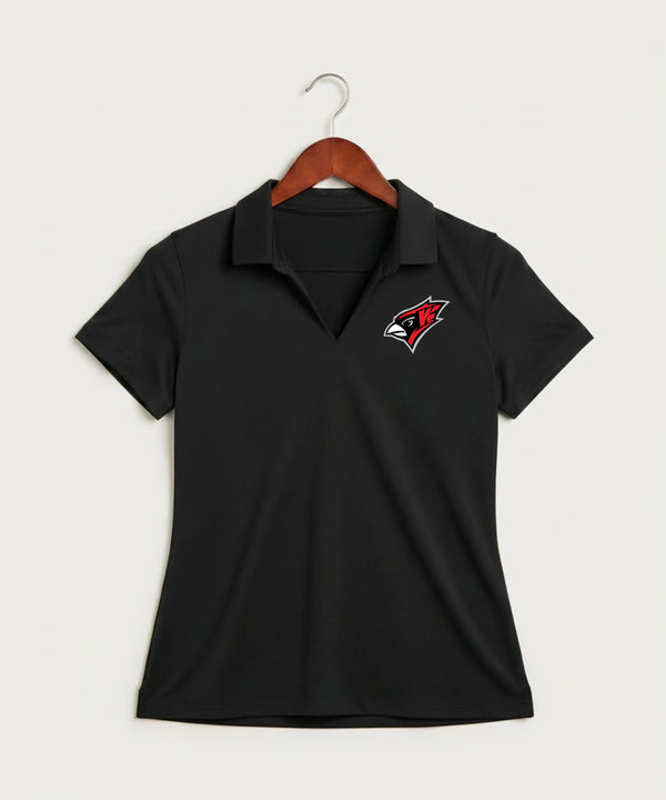 Willmar High School Athletics - Black Polo - Left Chest