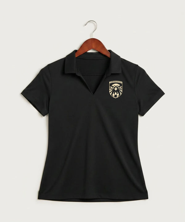 Abingdon High School Football (Boys) - Black Polo - Left Chest