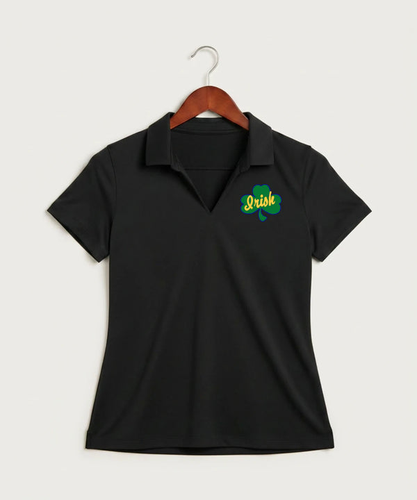 Rosemount High School Volleyball (Girls) - Black Polo - Left Chest