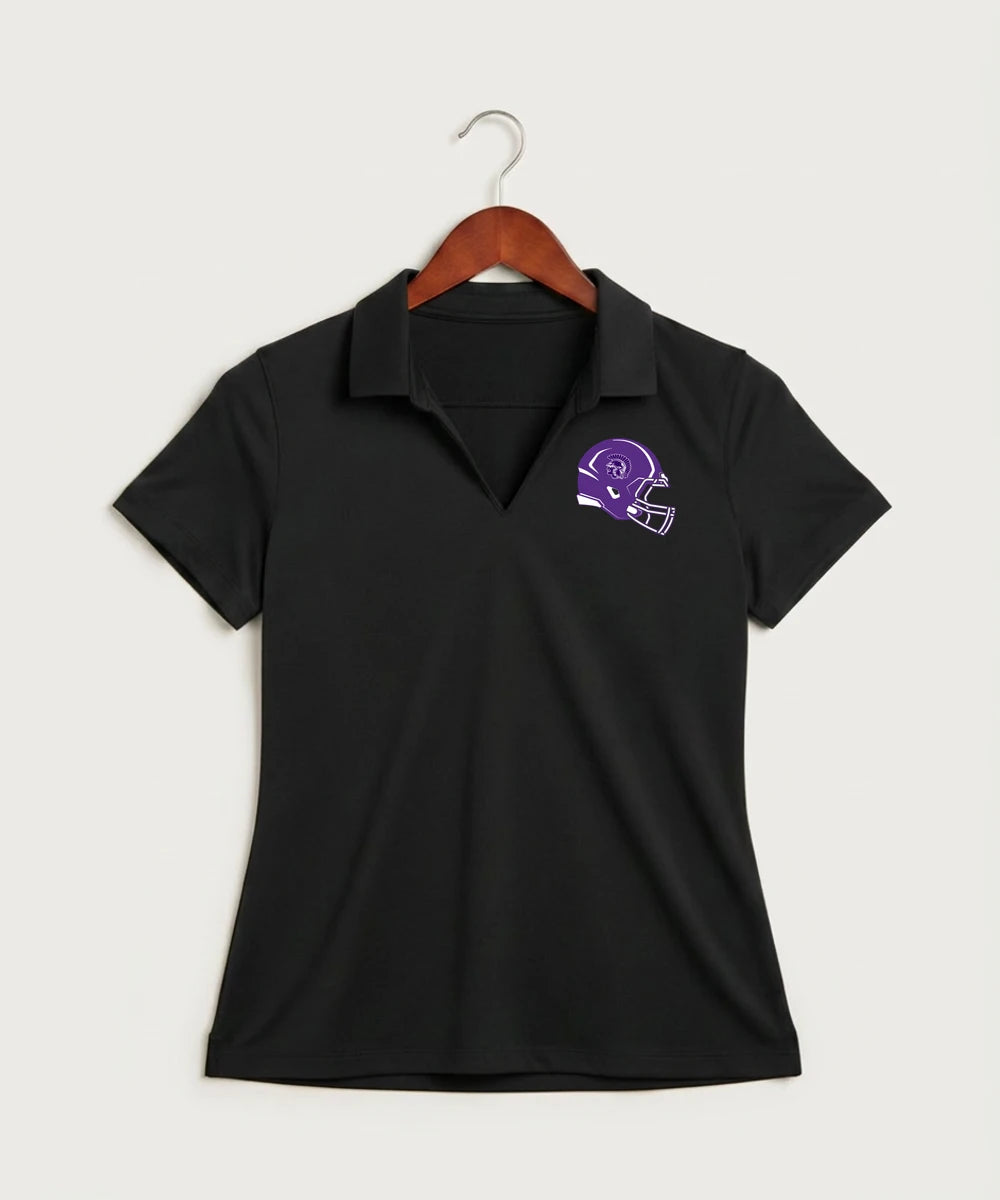 Barnesville High School Football (Boys) - Black Polo - Left Chest
