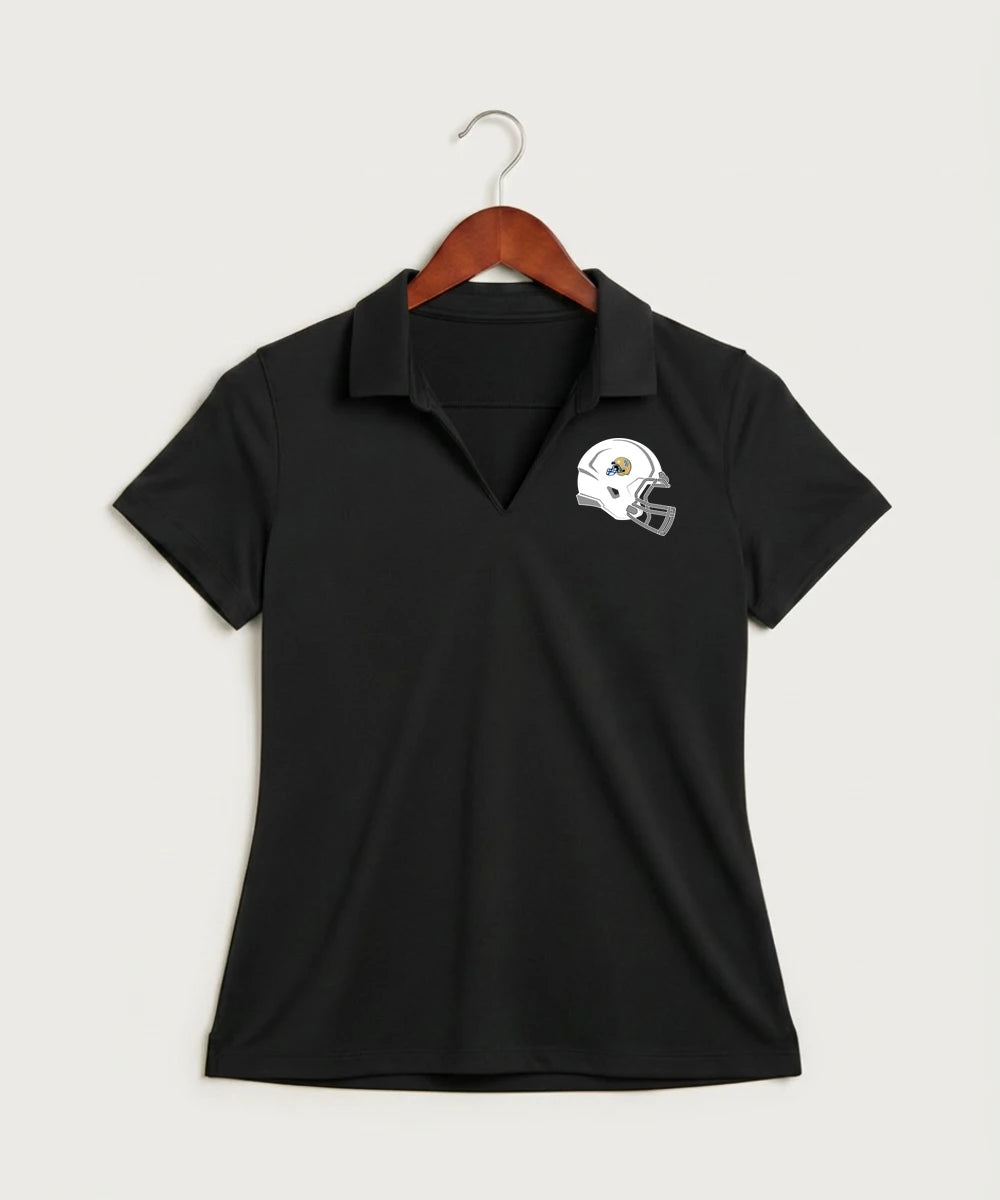 Braham Area High School Football (Boys) - Black Polo - Left Chest