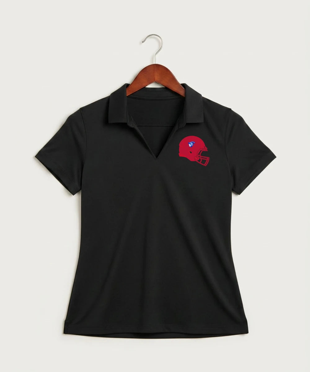 Upsala High School Football (Boys) - Black Polo - Left Chest
