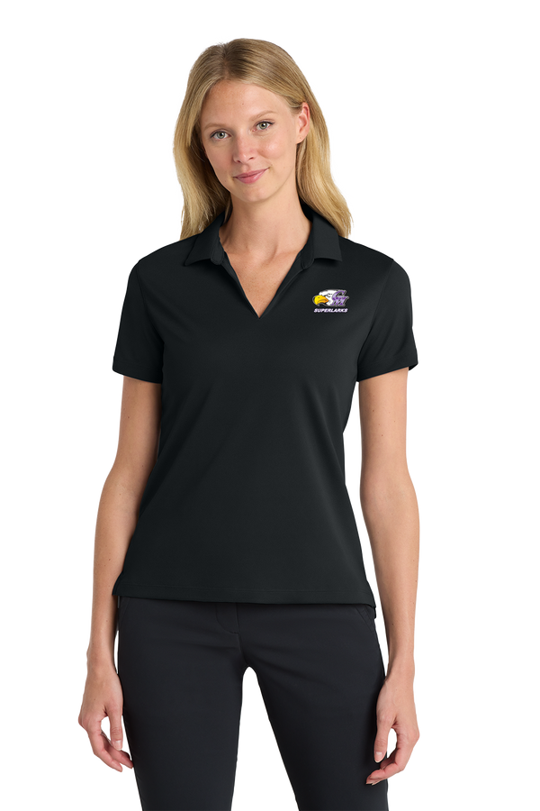 Grand Meadow Football - Black Polo - Left Chest