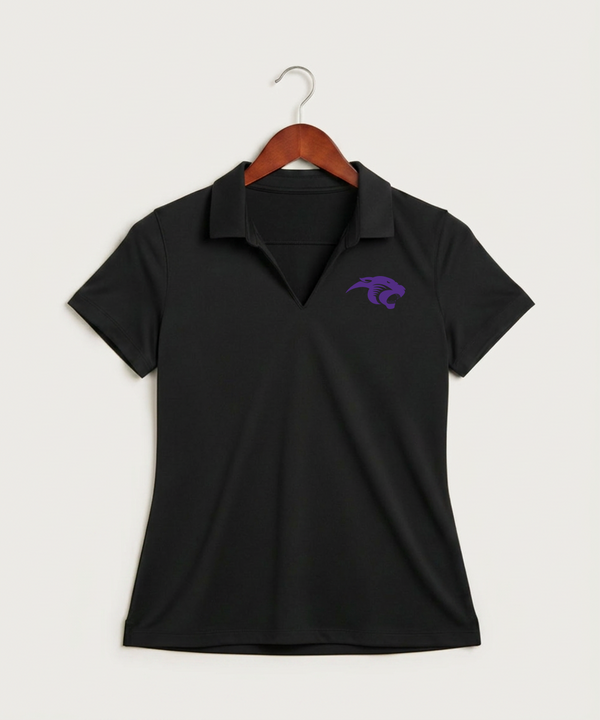 Glencoe Silver Lake High School Athletics - Black Polo - Left Chest