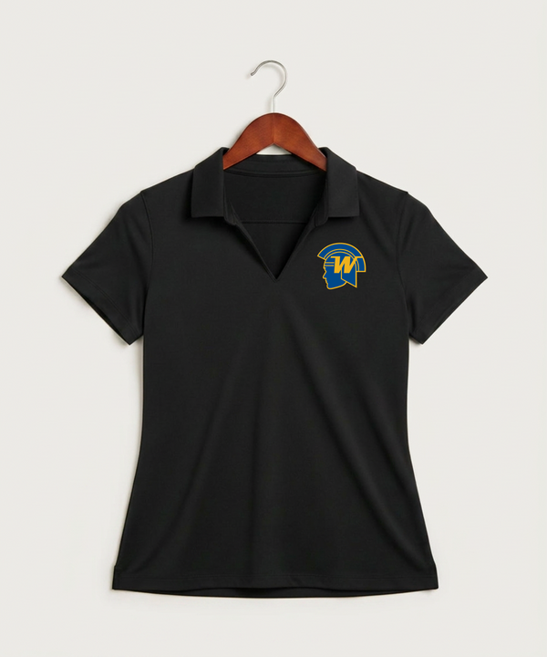 Wayzata High School Football (Boys) - Black Polo - Left Chest