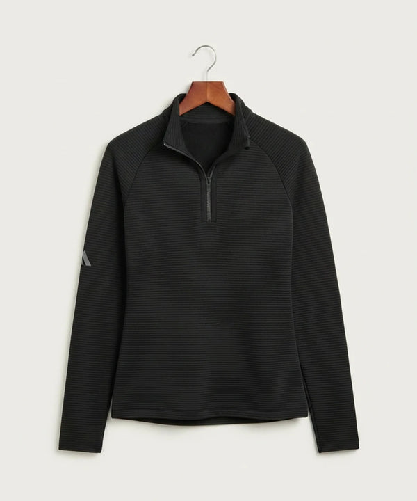 Duluth East High School Cheer (Coed) - Black Quarter Zip - Left Chest