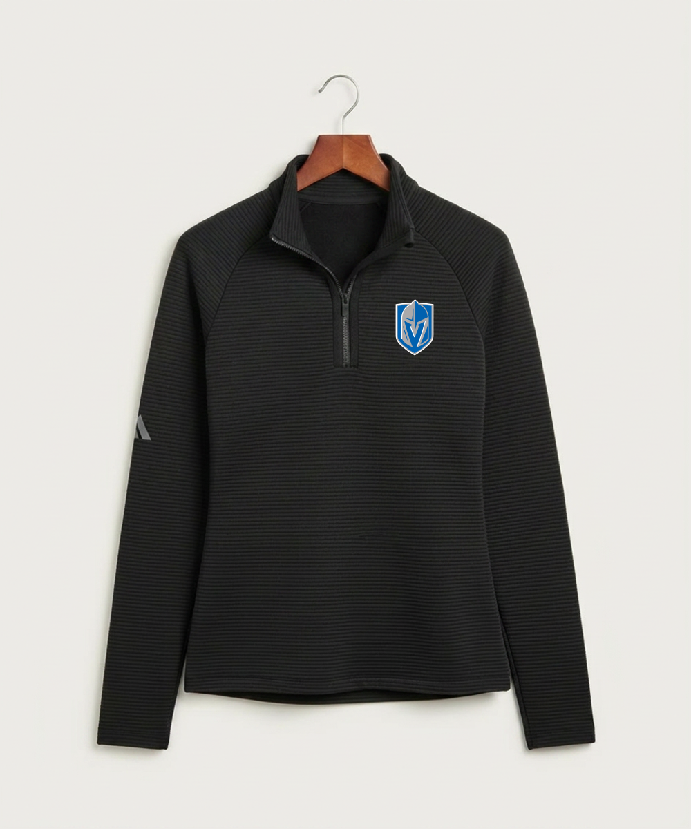 Lake Crystal-Welcome-Memorial High School Football (Boys) - Black Quarter Zip - Left Chest