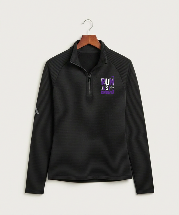 Glencoe Silver Lake High School Athletics - Black Quarter Zip - Left Chest