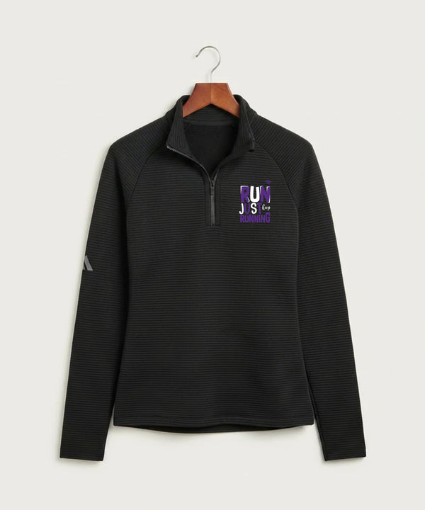 Glencoe Silver Lake High School Athletics - Black Quarter Zip - Left Chest