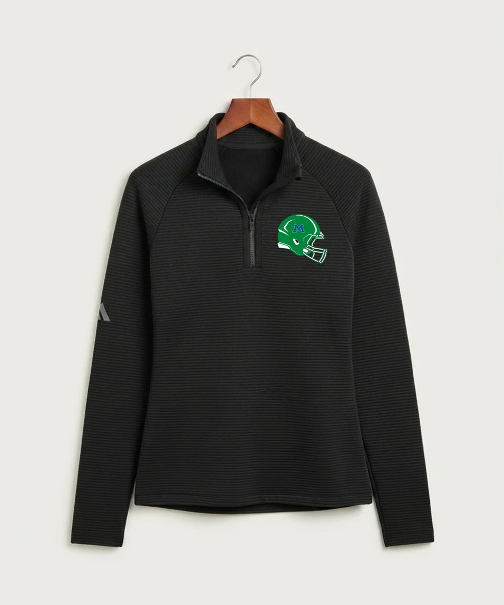 Minnewaska Area High School Football (Boys) - Black Quarter Zip - Left Chest