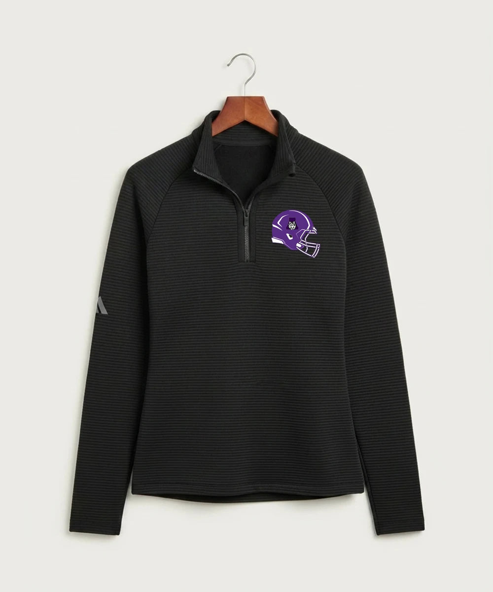 Albany High School Football (Boys) - Black Quarter Zip - Left Chest