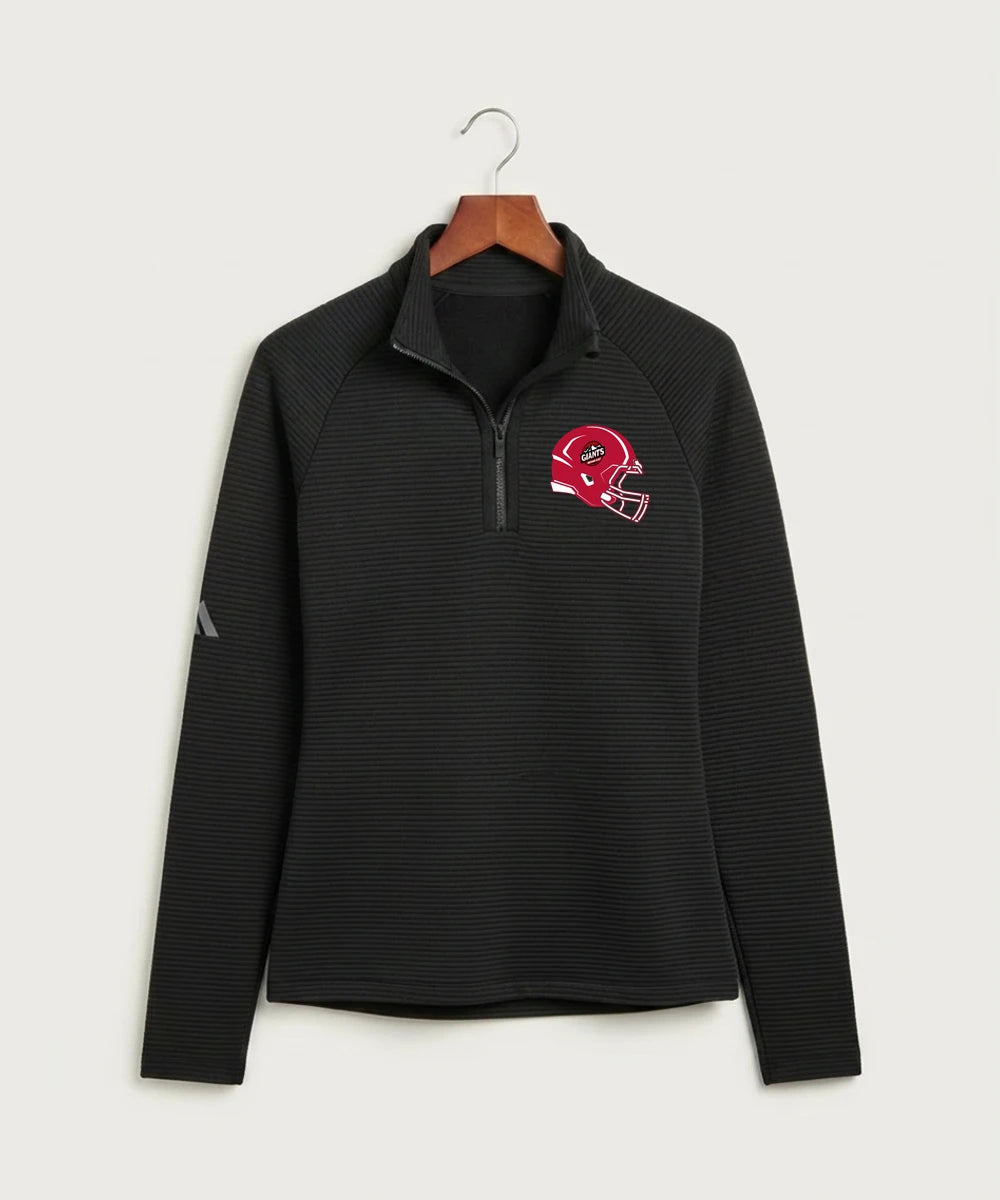 Mesabi East High School Football (Boys) - Black Quarter Zip - Left Chest
