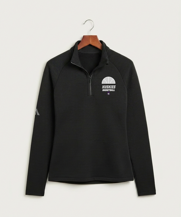 Albany High School Basketball (Boys) - Black Quarter Zip - Left Chest