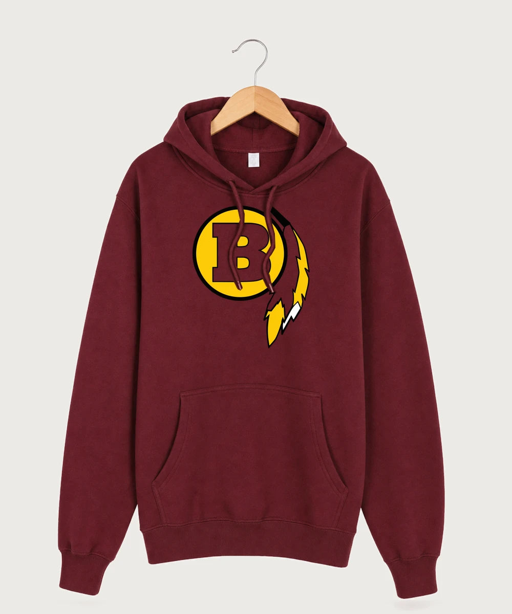 Benson High School Football (Boys) - Burgundy Hoodie Value