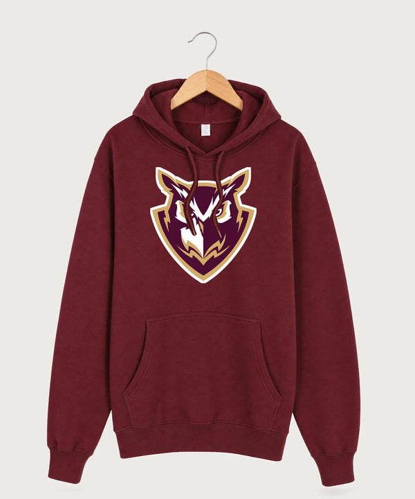 Hancock High School Football (Boys) - Burgundy Hoodie Value