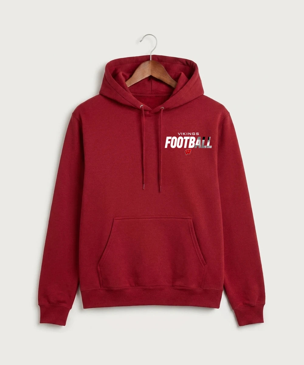 Wisconsin Lutheran High School Football (Boys) - Cardinal Hoodie Value