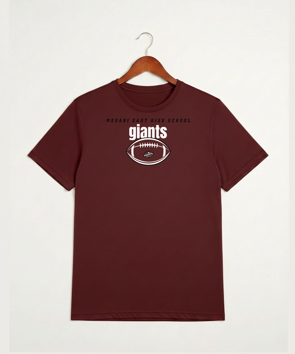 Mesabi East High School Football (Boys) - Cardinal Sport-Tek PosiCharge Competitor Tee. ST350