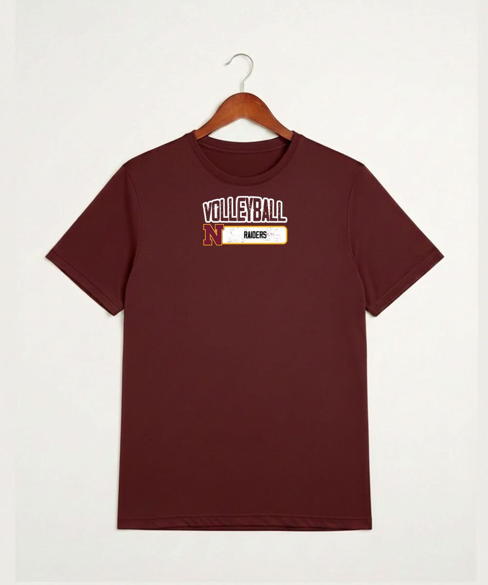 Northfield High School Volleyball (Girls) - Cardinal Sport-Tek PosiCharge Competitor Tee. ST350