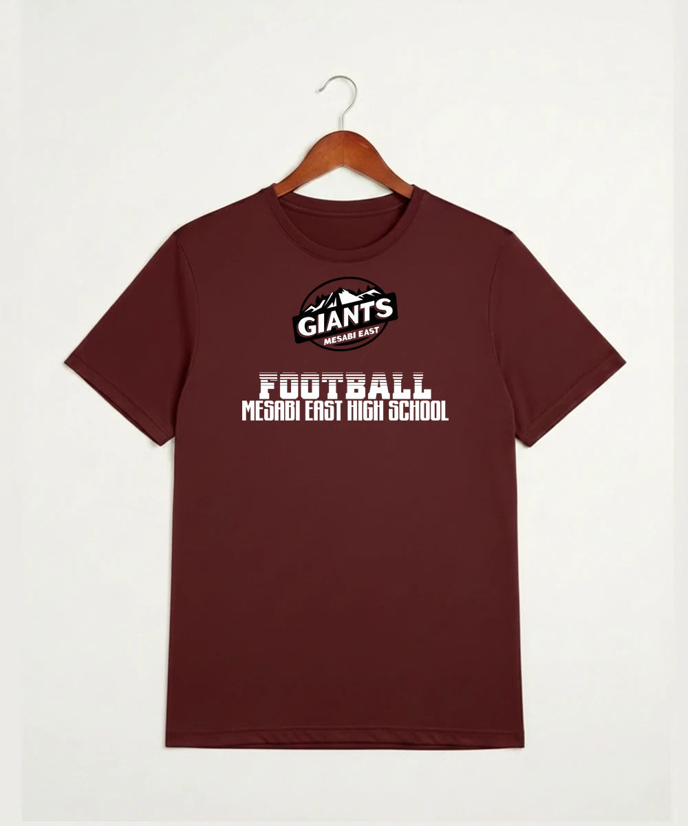 Mesabi East High School Football (Boys) - Cardinal Sport-Tek PosiCharge Competitor Tee. ST350