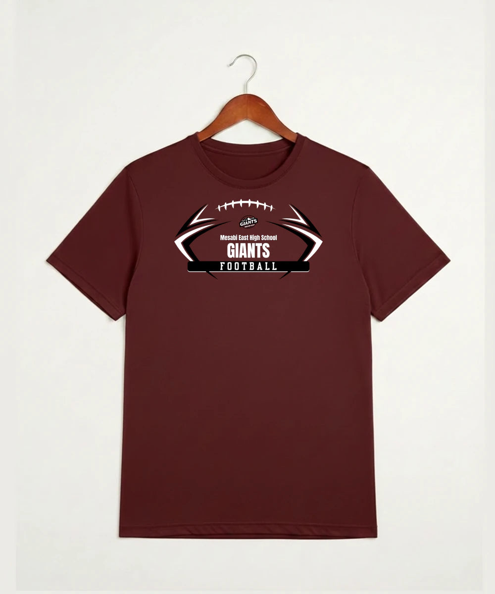 Mesabi East High School Football (Boys) - Cardinal Sport-Tek PosiCharge Competitor Tee. ST350