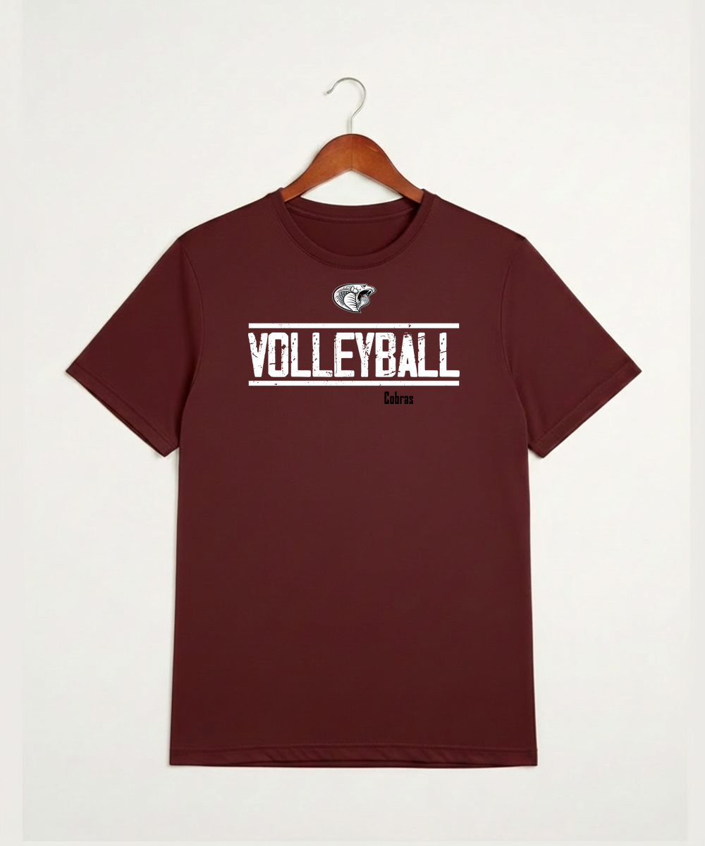 Triton High School Volleyball (Girls) - Cardinal Sport-Tek PosiCharge Competitor Tee. ST350