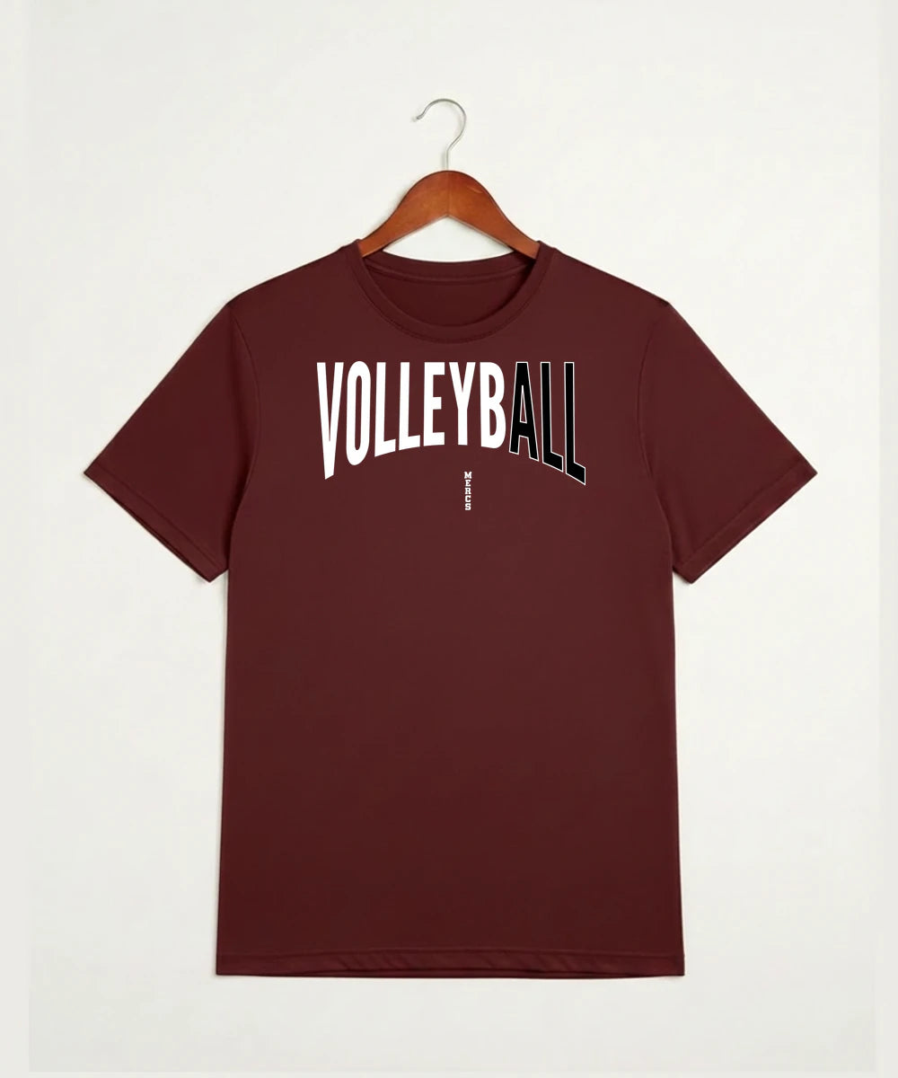 Mcgregor High School Volleyball (Girls) - Cardinal Sport-Tek PosiCharge Competitor Tee. ST350