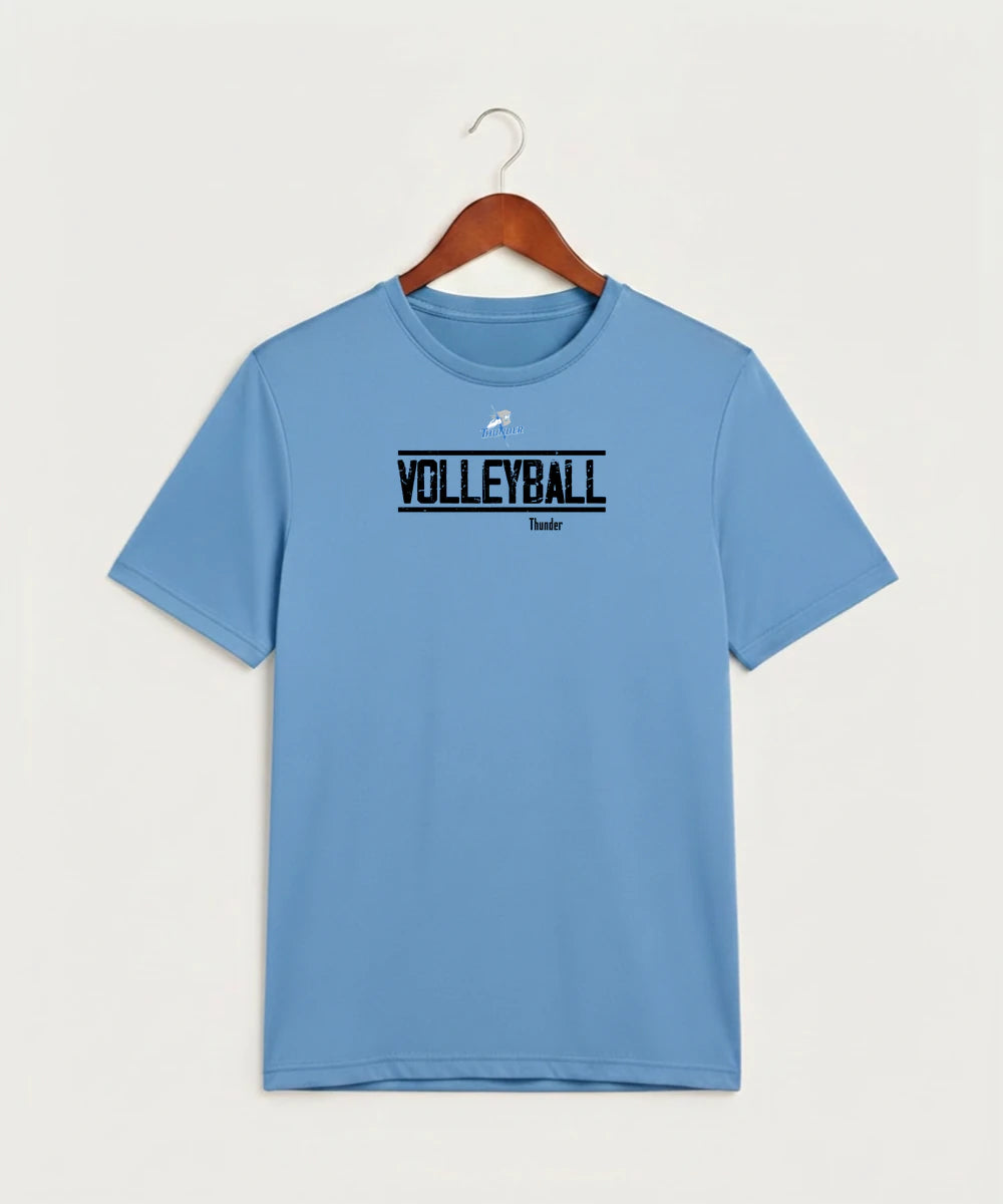 Long Prairie Grey Eagle High School Volleyball (Girls) - Carolina Blue Sport-Tek PosiCharge Competitor Tee. ST350