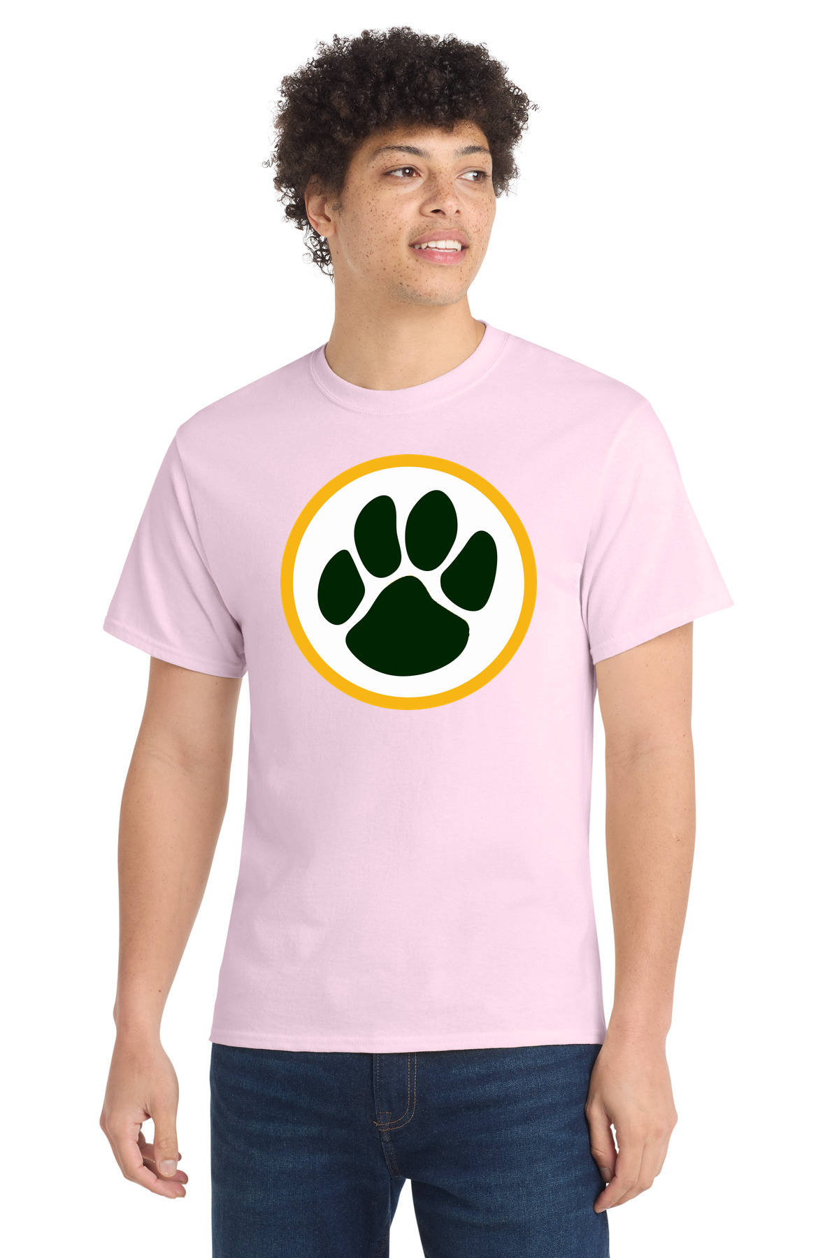 Ashwaubenon High School Football (Boys) - Cherry Blossom Port & Co Core Cotton Tee. PC54