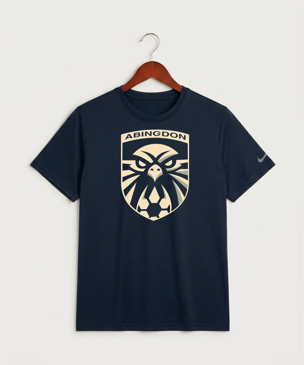 Abingdon High School Football (Boys) - College Navy Nike Swoosh Sleeve rLegend Tee NKDX8730