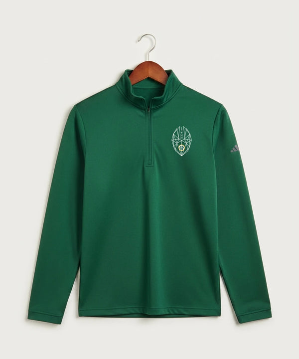 Ashwaubenon High School Football (Boys) (Sandbox) - Collegiate Green Men's Ultimate365 Lightweight Quarter-Zip Pullover