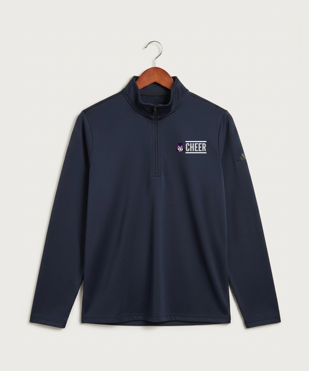 Albany High School Cheerleading - Collegiate Navy Men's Ultimate365 Lightweight Quarter-Zip Pullover