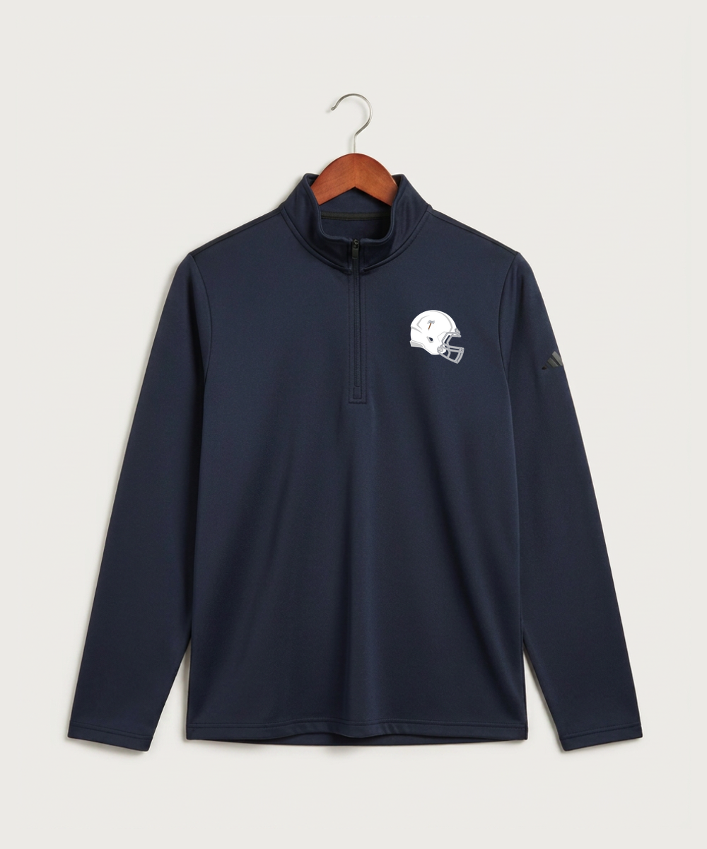 Bemidji High School Football (Boys) - Collegiate Navy Men's Ultimate365 Lightweight Quarter-Zip Pullover