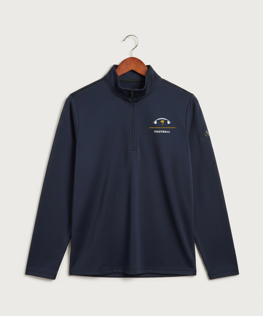 Howard Lake Waverly Winsted High School Football (Boys) - Collegiate Navy Men's Ultimate365 Lightweight Quarter-Zip Pullover