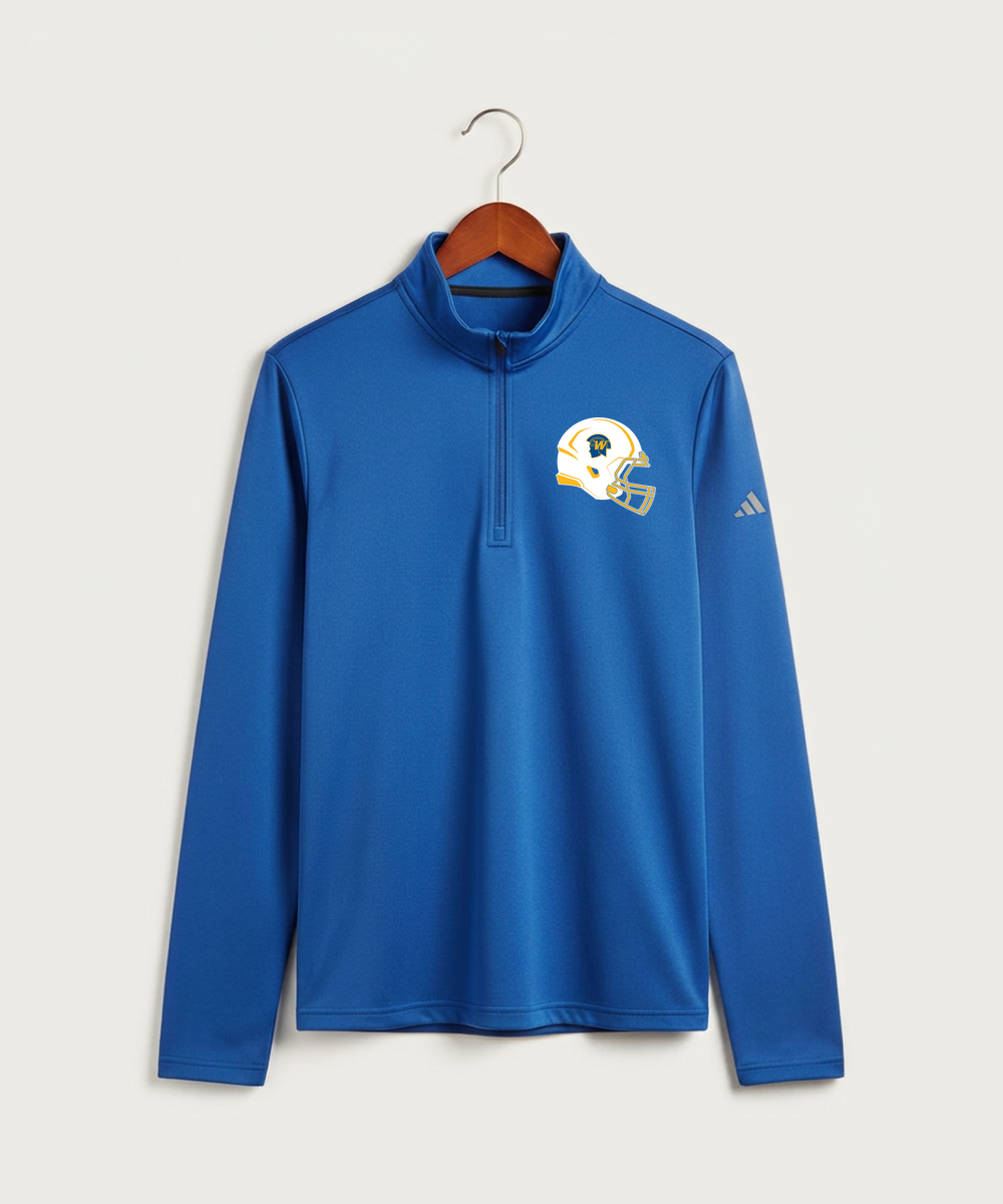 Wayzata High School Football (Boys) - Collegiate Royal Men's Ultimate365 Lightweight Quarter-Zip Pullover