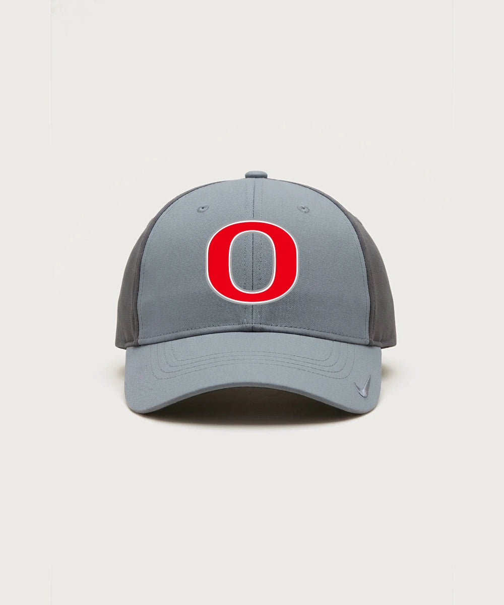 Osakis High School Athletics Coed - Cool Grey/ Dark Grey Nike Dri-FIT Legacy Cap NKFB6447