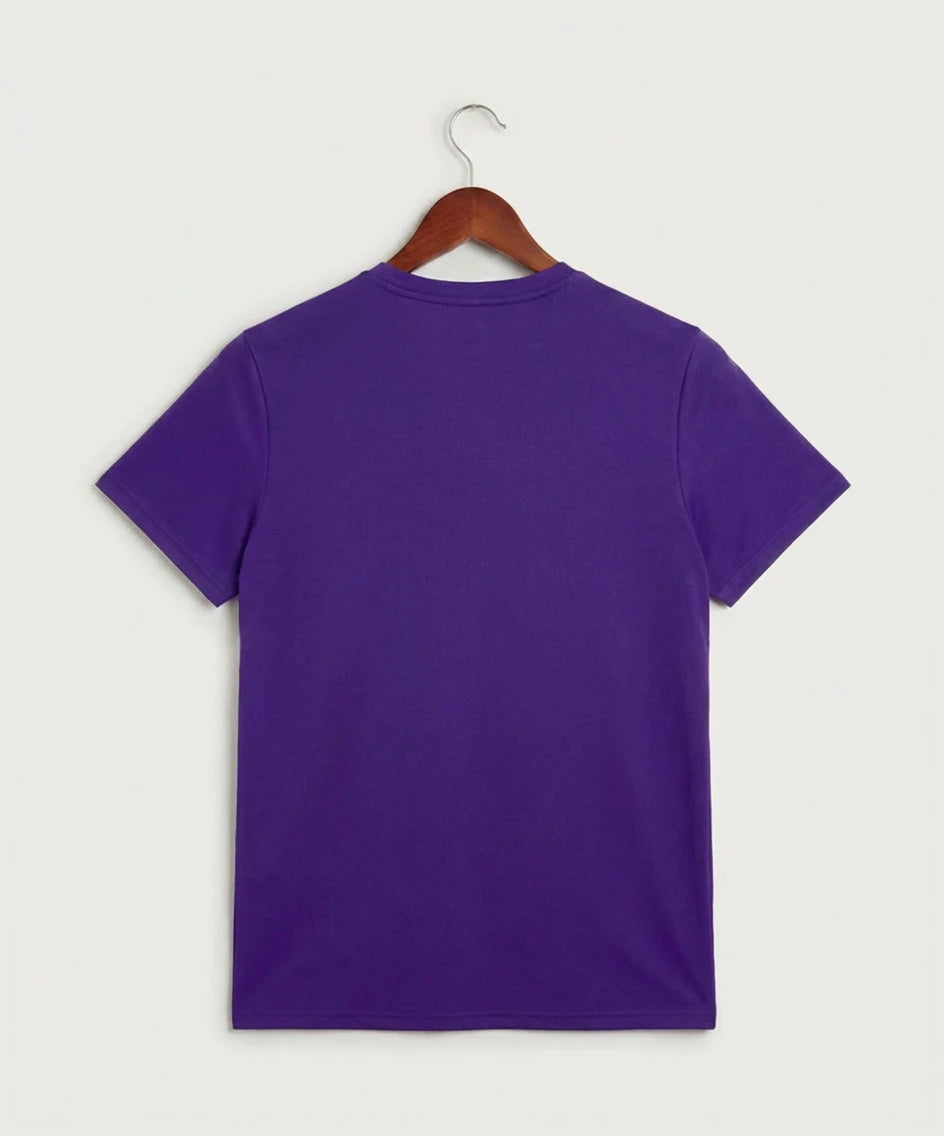 Glencoe Silver Lake High School Athletics - Court Purple Nike Swoosh Sleeve rLegend Tee NKDX8730 (back)