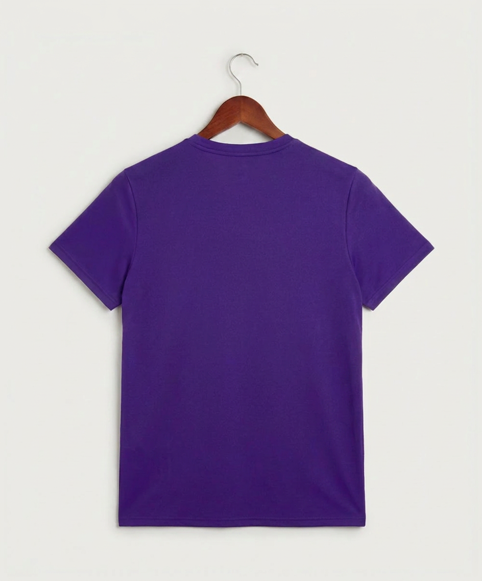Goodhue High School Volleyball (Girls) - Court Purple Nike Swoosh Sleeve rLegend Tee NKDX8730 (back)